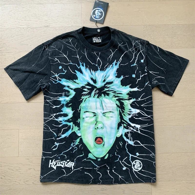 Hellstar Graphic Tee Alien Attack — S4