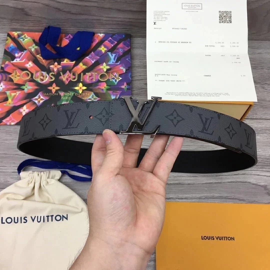 Louis Vuitton LV Monogram Belt Reversible