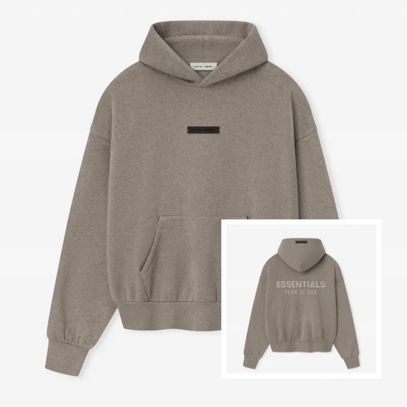 Fear of God Essentials Hooded Sweatshirt Embroidered Logo — LM893图片色1
