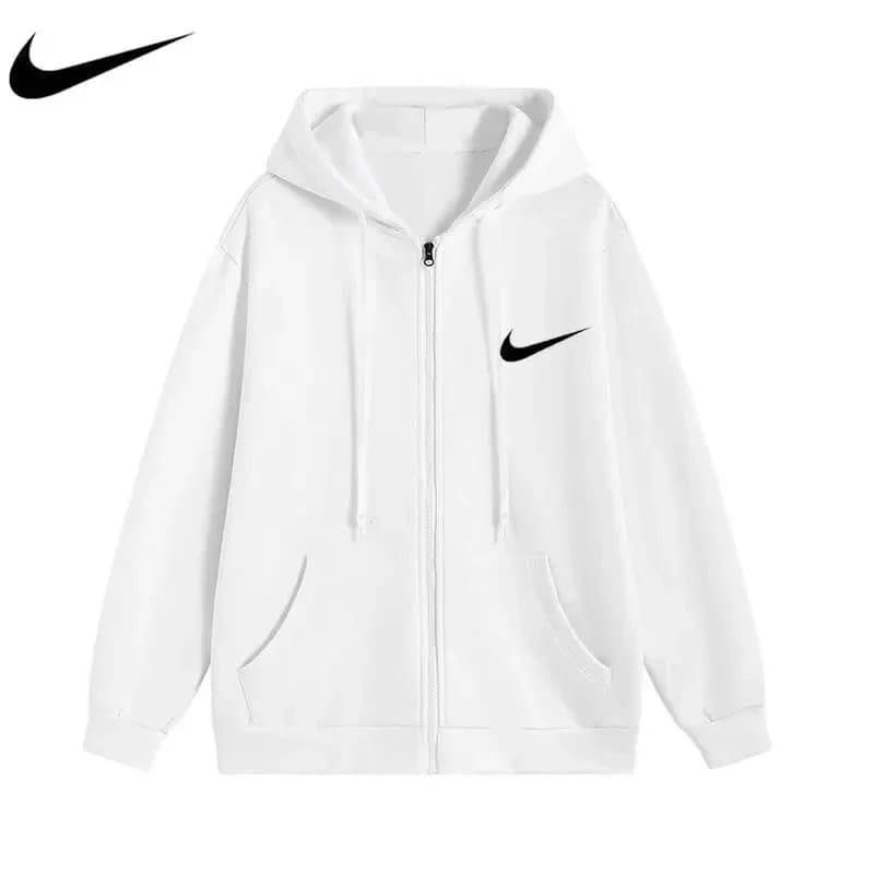 Nike Zip-Up Hoodie Swoosh Logo