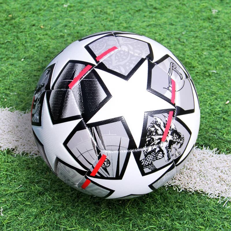 Soccer Ball Star Pattern