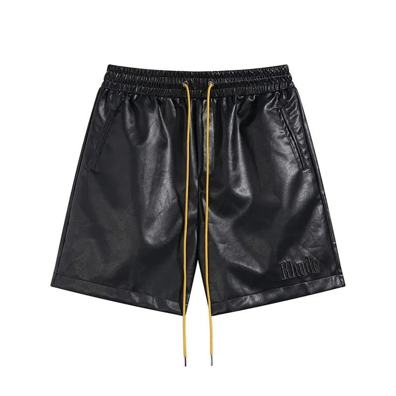 Rhude Knit Shorts Script Logo — 24