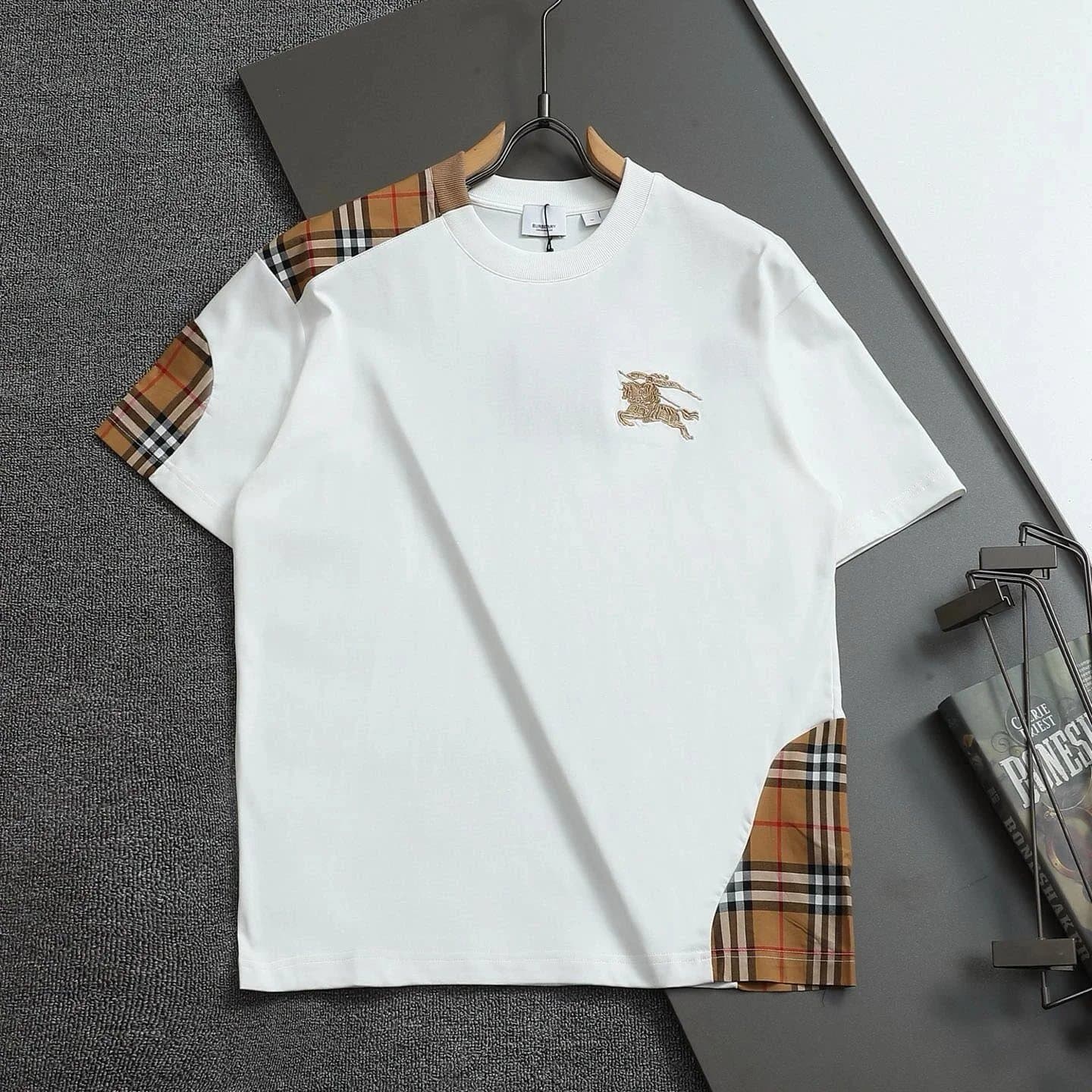 Burberry Logo T-Shirt Monogram Print — 38