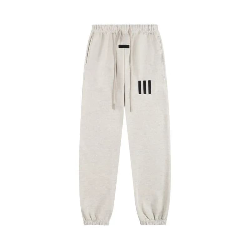 Fear of God Essentials Hoodie Arch Logo — 686 white gray
