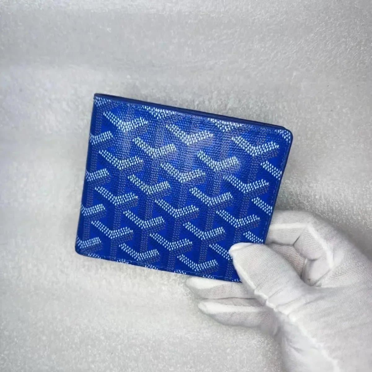 Goyard Saint Louis Wallet Goyardine Canvas