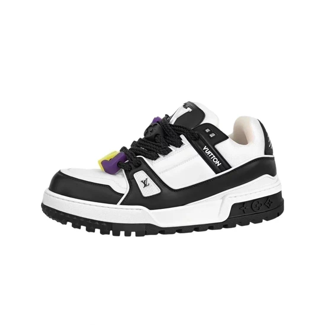 Louis Vuitton LV Trainer Monogram — A+版 1v 黑白胖丁
