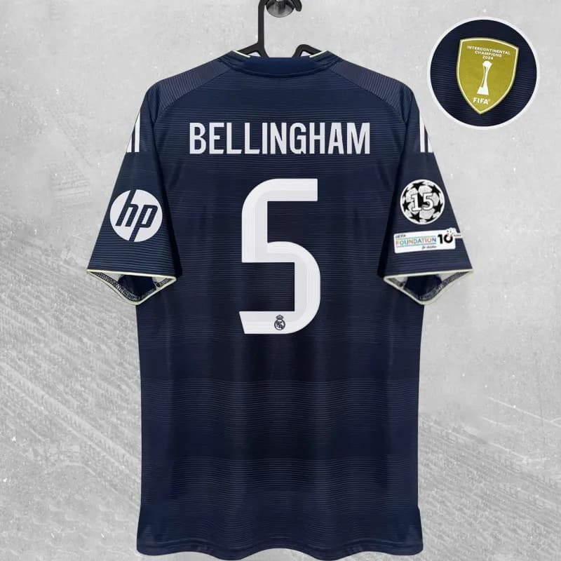Adidas Real Madrid Away Jersey Bellingham #5