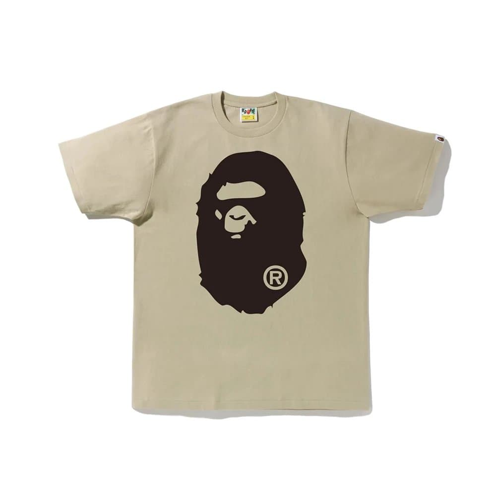 BAPE Star Tee White Star Logo — 5058卡其