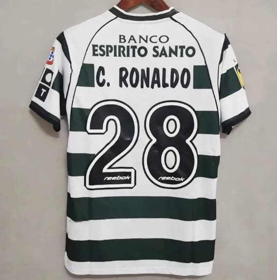 Reebok Soccer Jersey Sporting CP C. Ronaldo #28