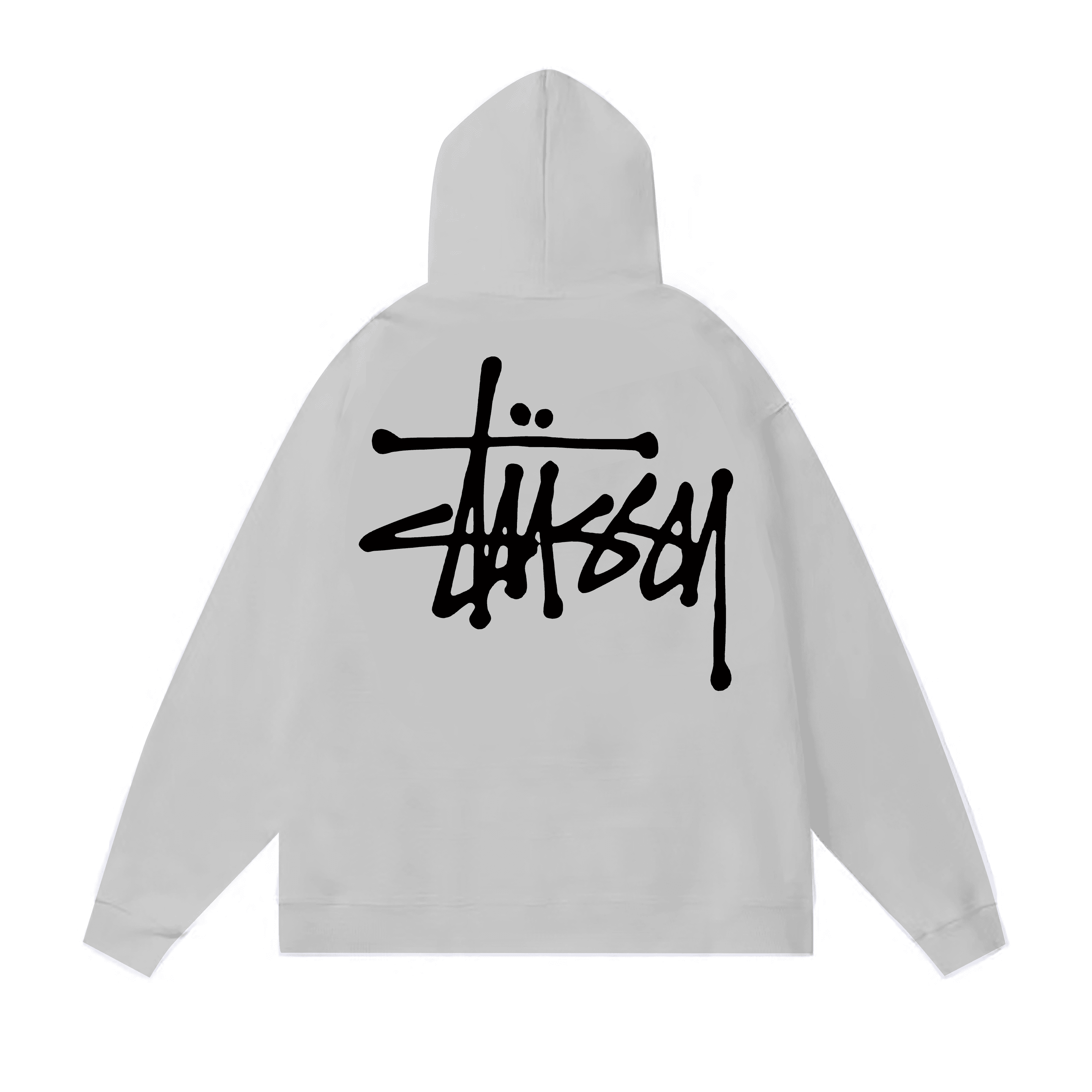 Stüssy Hooded Sweatshirt Script Logo — S4