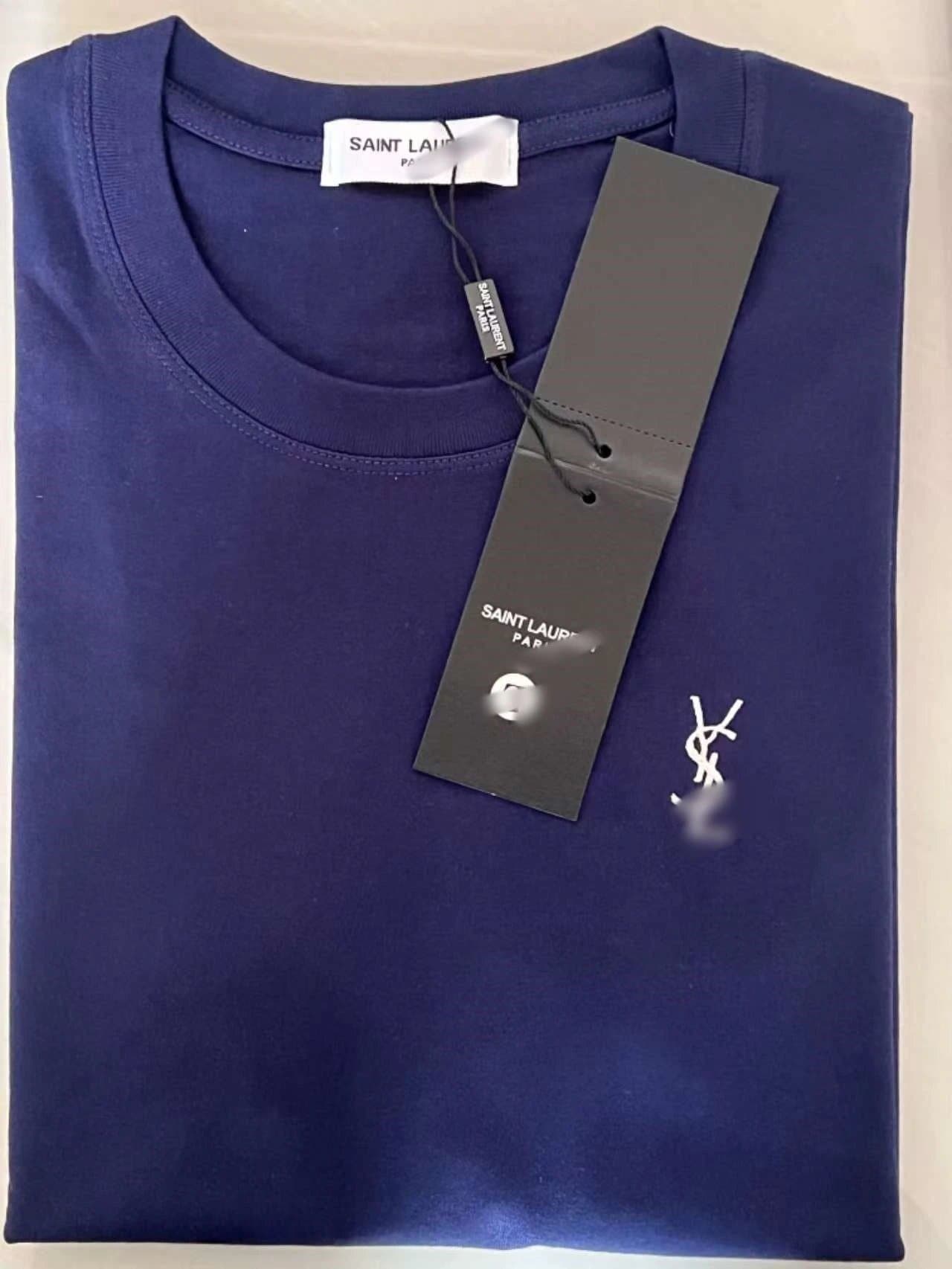 Saint Laurent Logo T-Shirt Monogram