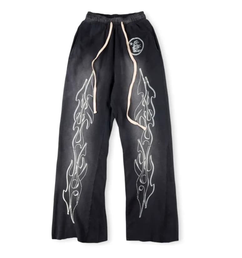 Hellstar Hoodie Flame Logo — 17 sweatpants