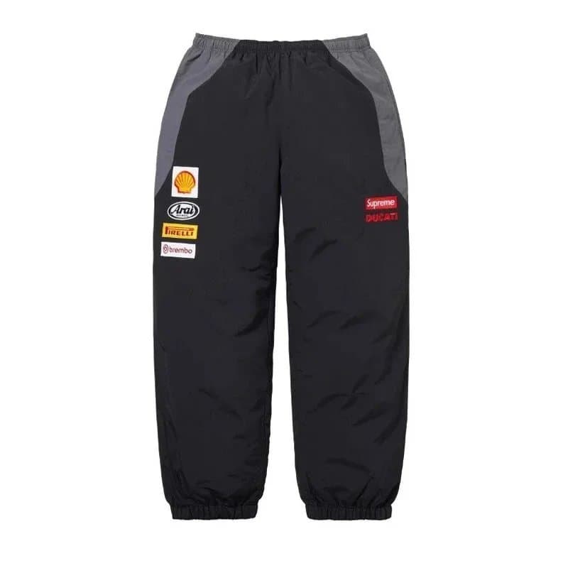 Supreme Track Pants Motorsport Patch