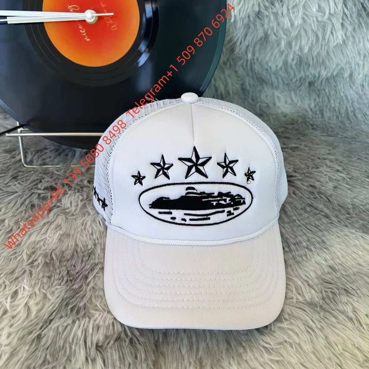 Chrome Hearts Trucker Cap Embroidered Logo — 均码 · 19