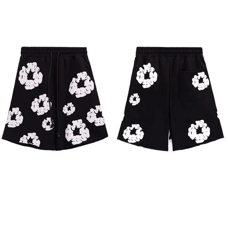 Balenciaga Cloud Shorts 3D Cloud Print — A22