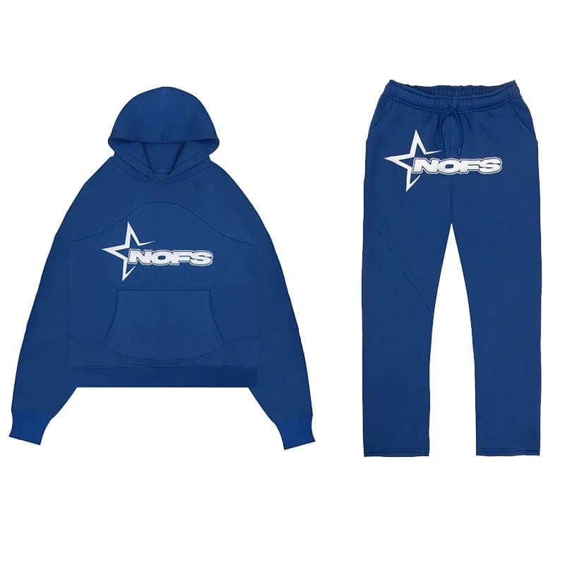 Corteiz Hoodie and Joggers Set Star Logo