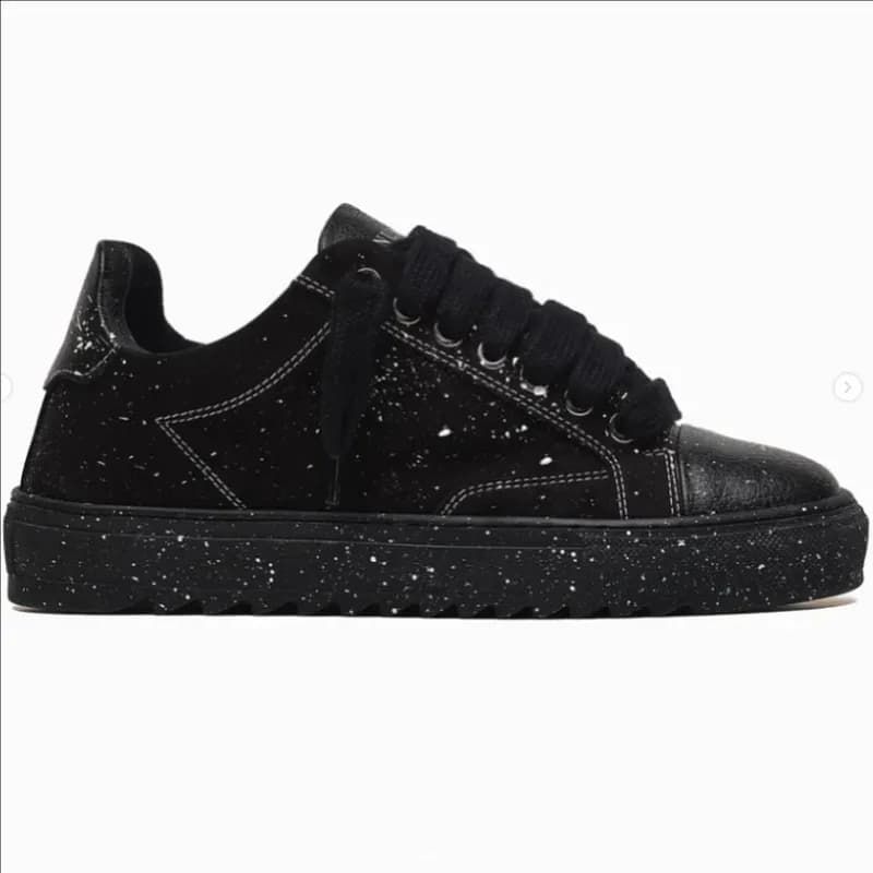 Low Sneaker Speckled Black