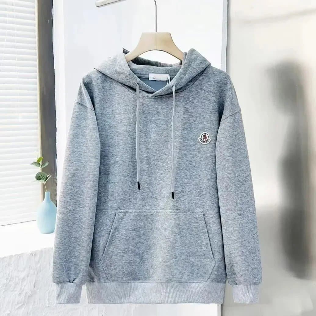 Moncler Hooded Sweatshirt Logo Patch
