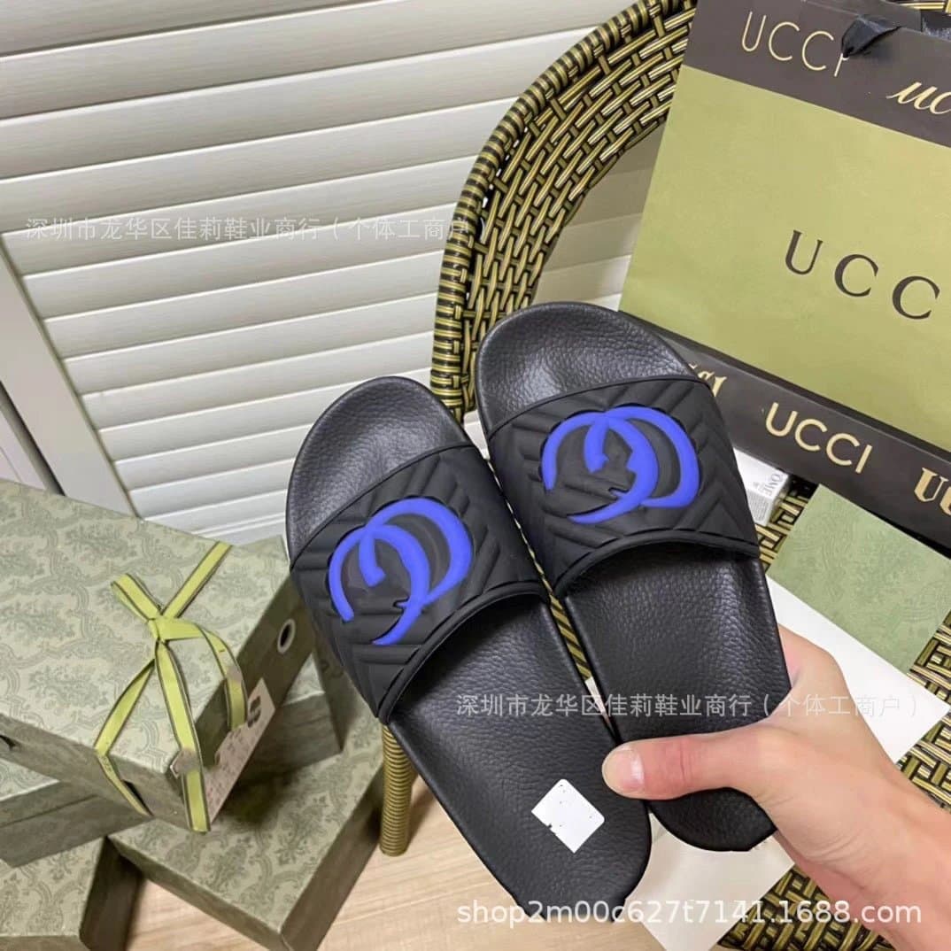 Gucci Slide Sandal Double G Logo