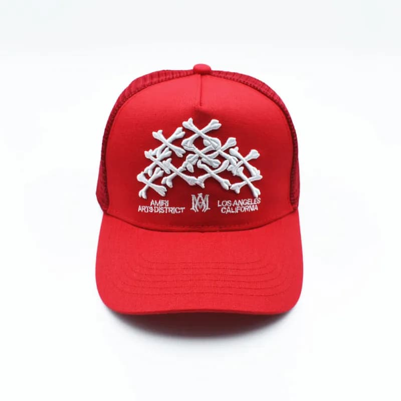 Amiri Trucker Cap Two-Tone Logo — 143