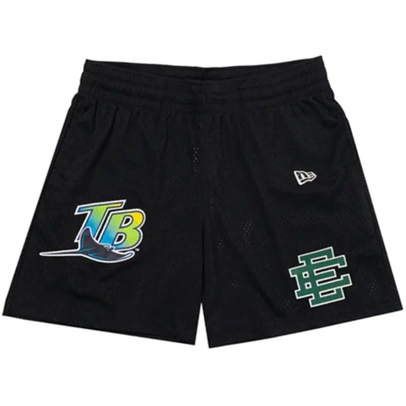New Era × MLB Mesh Shorts Tampa Bay Rays x East Carolina