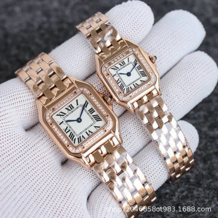 Cartier Santos-Dumont Diamond Bezel
