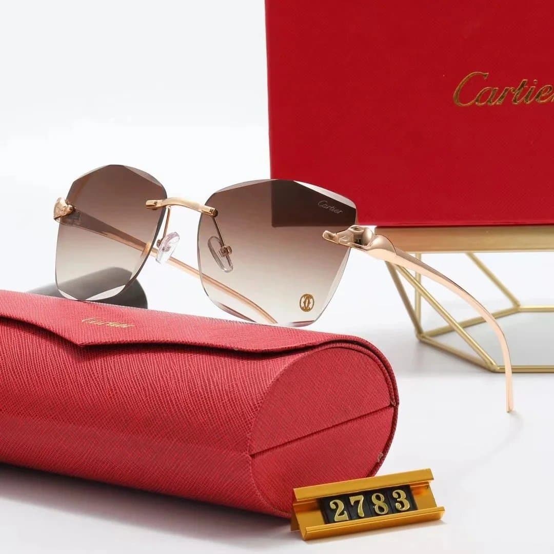 Cartier Sunglasses Rimless Square — YT060138030-5
