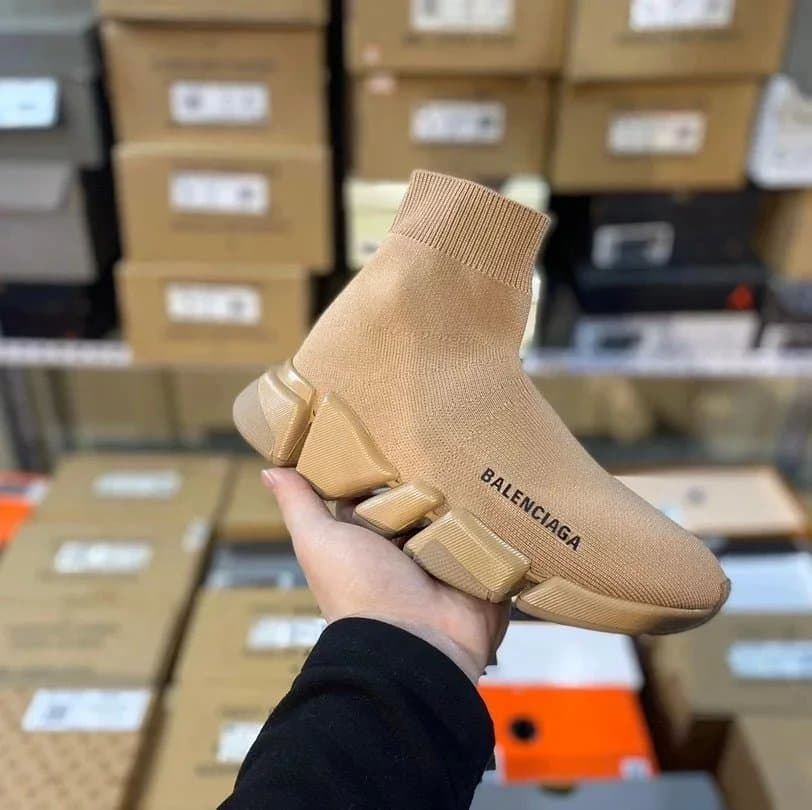 Balenciaga Speed Trainer Beige