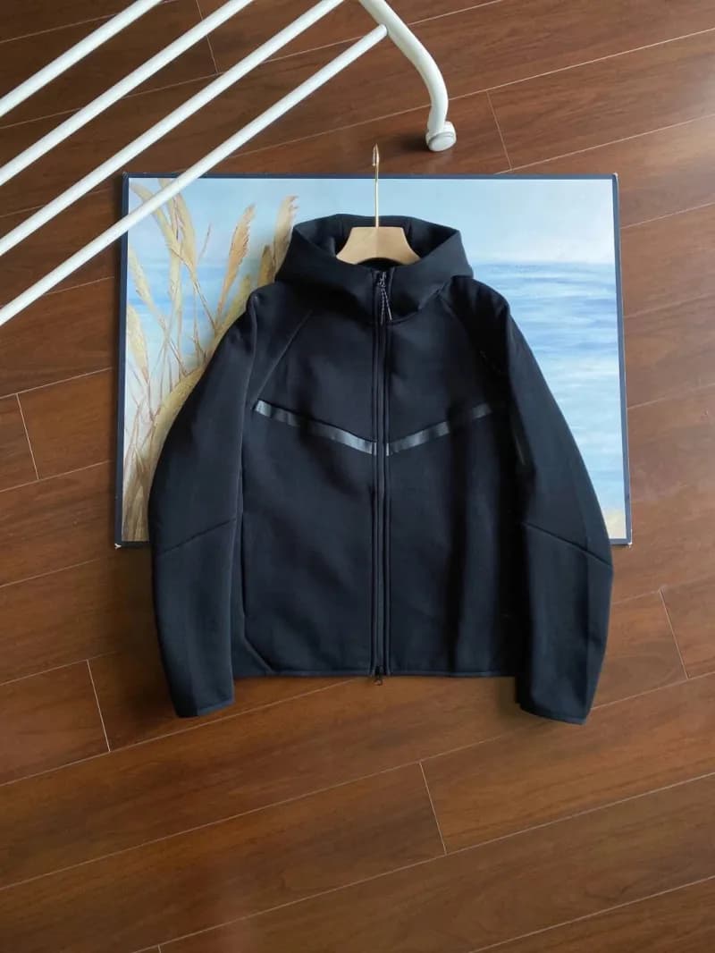 Nike Tech Fleece Hooded Jacket Black