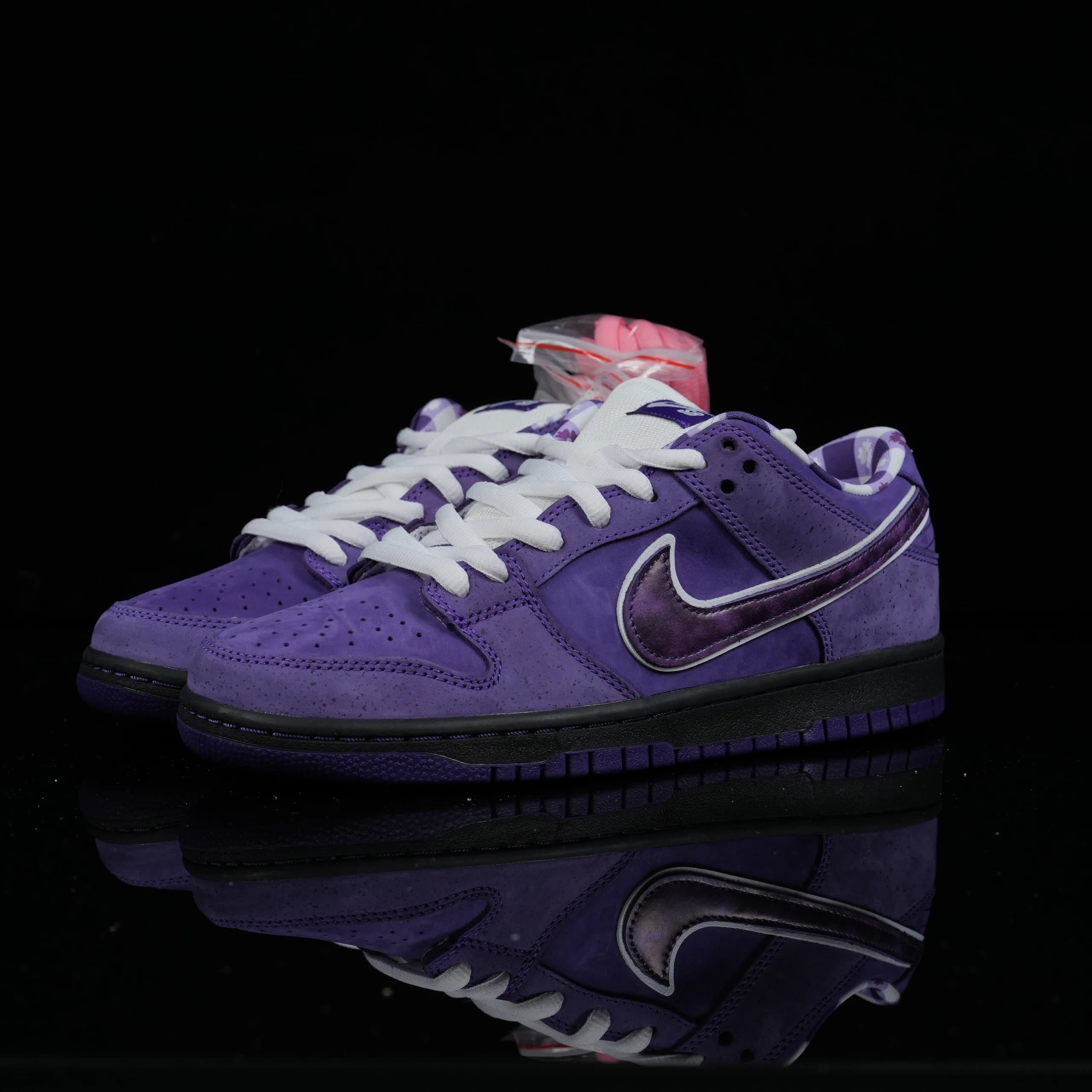 Nike Dunk Low Purple Suede