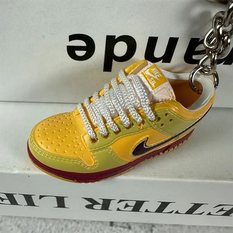Cactus Plant Flea Market Sneaker Keychain Blue Lightning — 124.yellow lobster