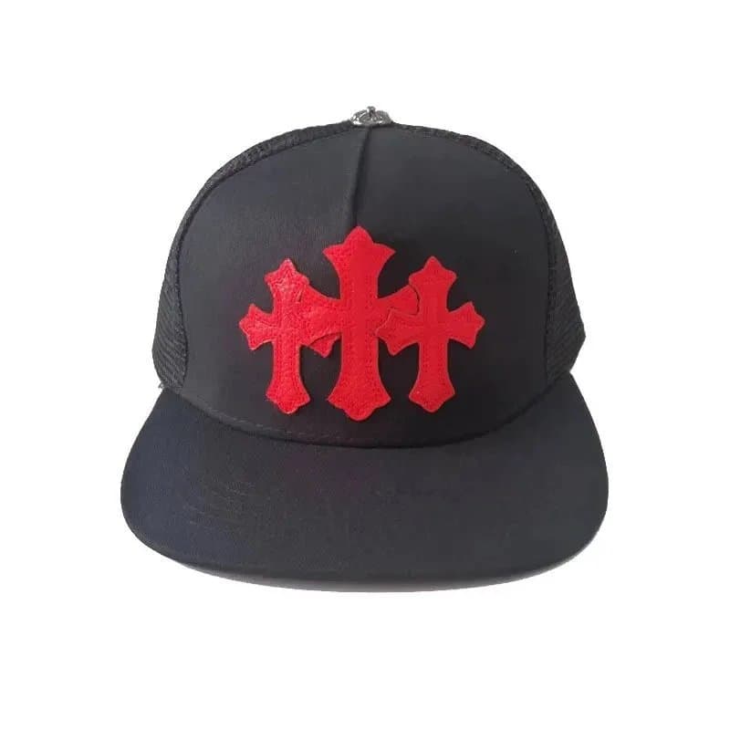 Chrome Hearts Trucker Hat Multi-Cross Embroidery — 17