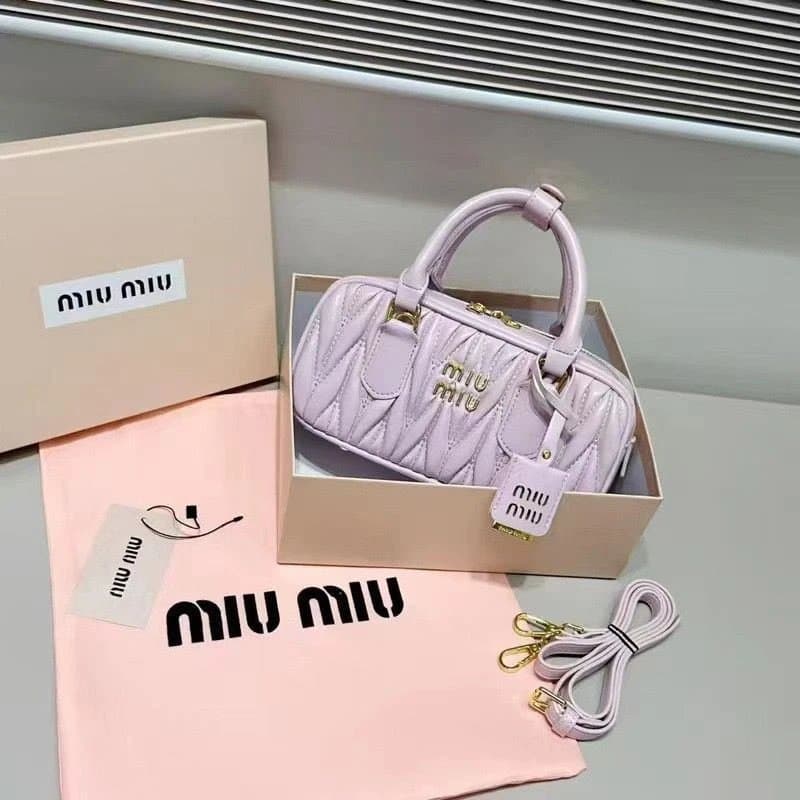 Miu Miu Cassette Mini Matelassé Quilted