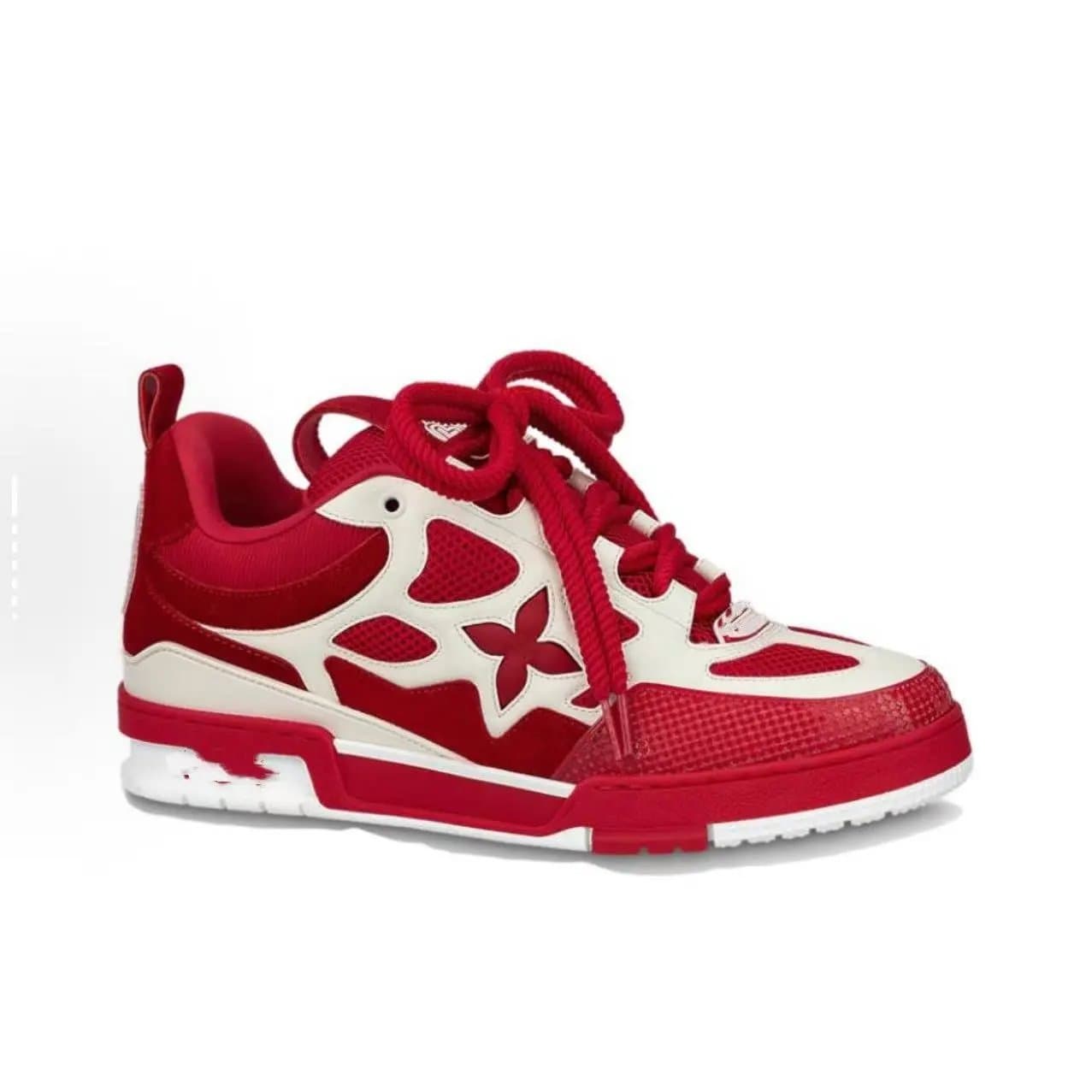 Louis Vuitton LV Trainer Monogram Red