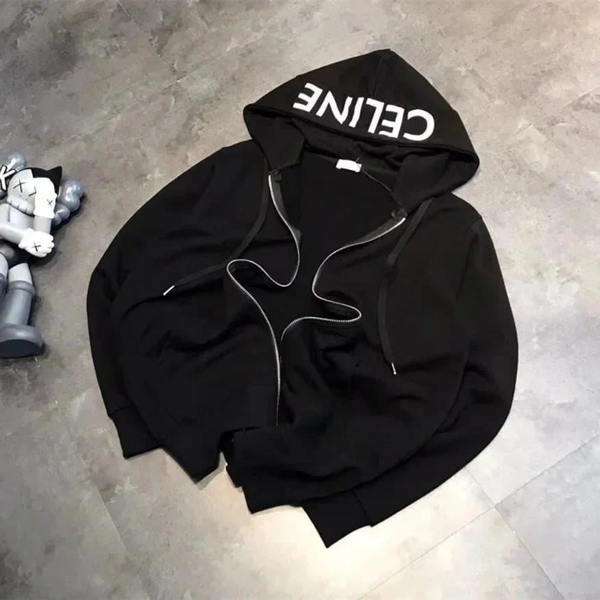 Celine Logo Joggers White Logo — 34