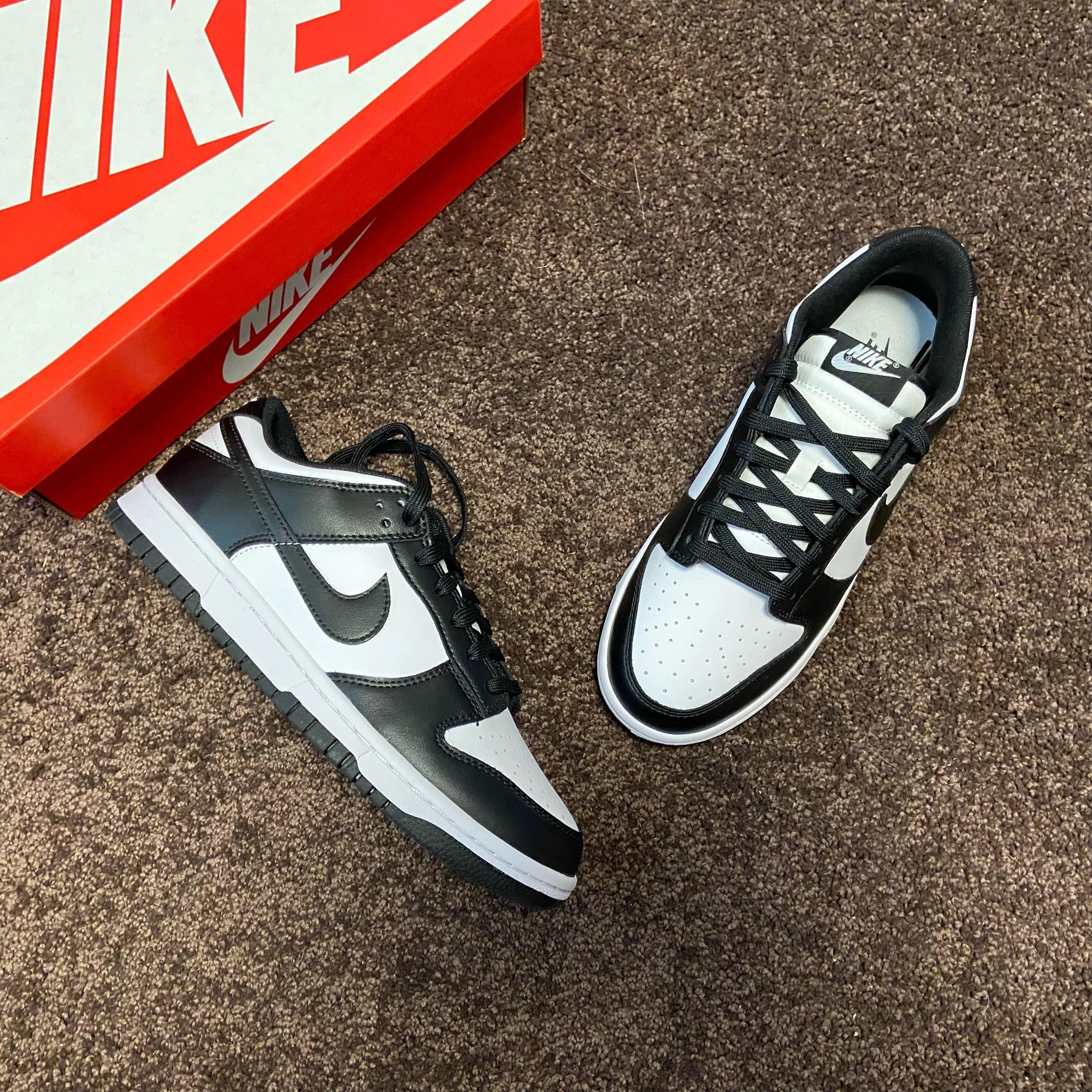 Nike Dunk Low Grey/White — 黑白熊猫