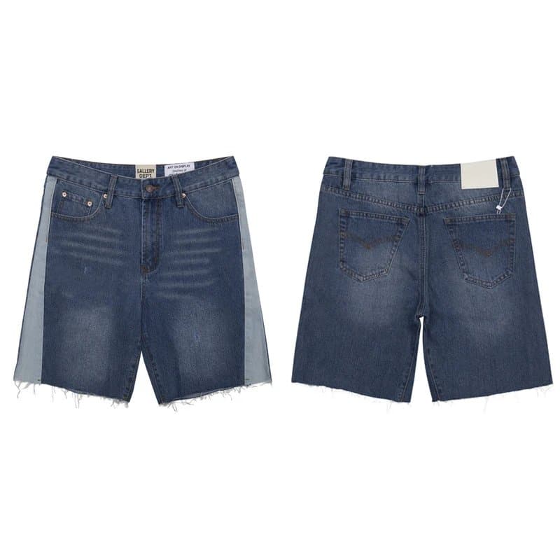 Gallery Dept. Denim Shorts Contrast Panel