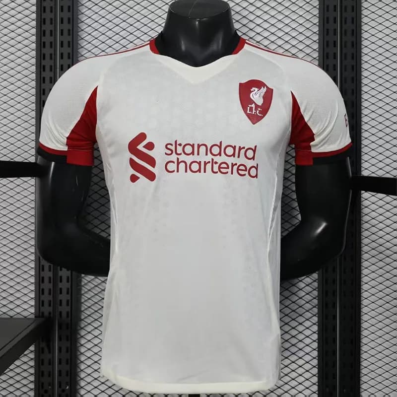 Nike France Home Jersey 2024 Away — 25-26 liverpool away game