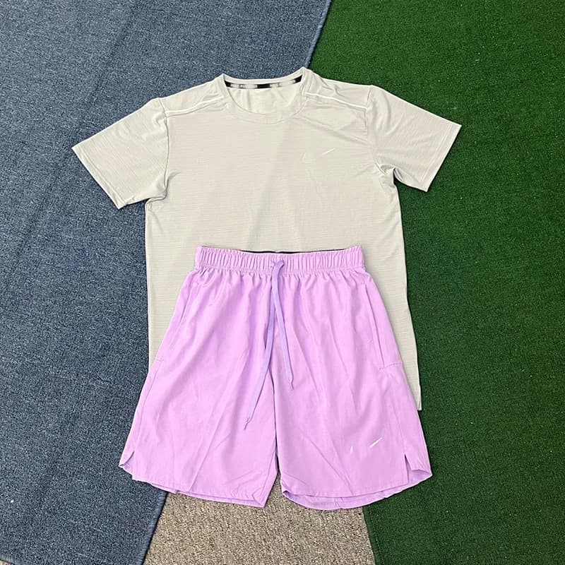 Nike Training Set Light Grey and Lilac