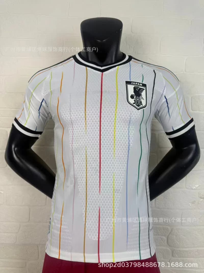 Nike Japan National Team Home Jersey Rainbow Stripe