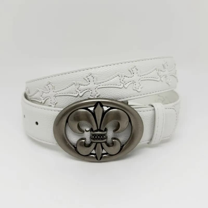 Chrome Hearts Cross Belt Embossed Cross — 70