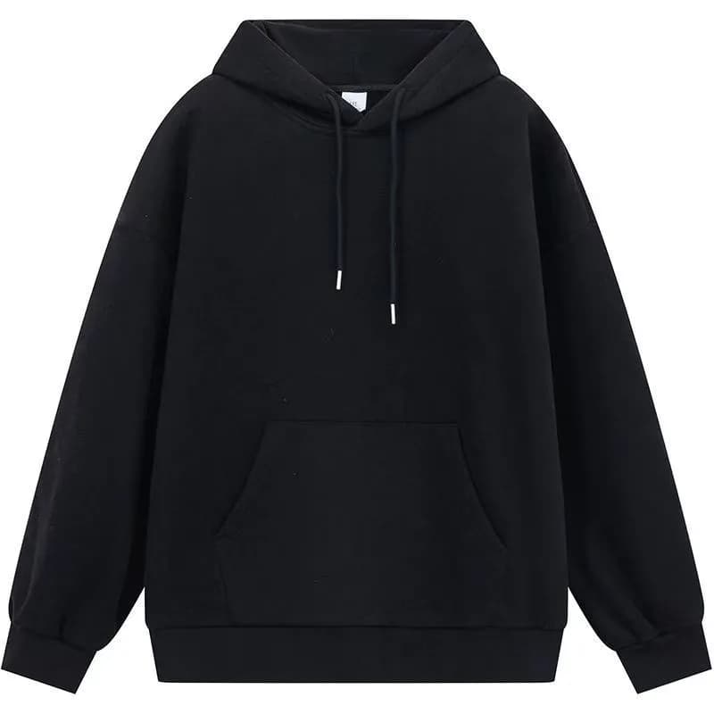 Classic Hoodie Solid Black