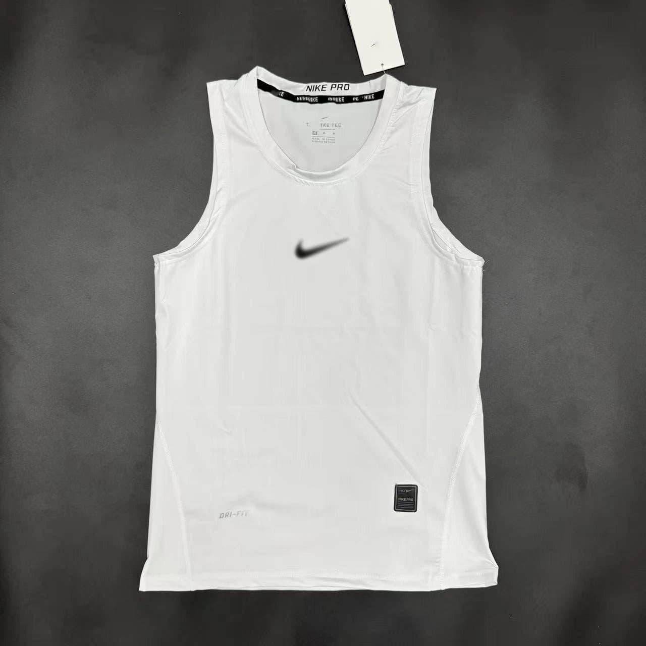 Jordan Compression Shorts Jumpman Logo — NK紧身背心白