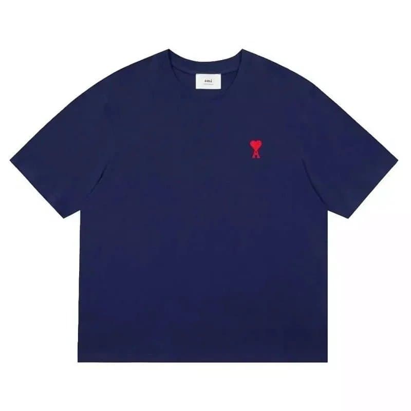 AMI Paris T-Shirt Solid — 35*Top quality