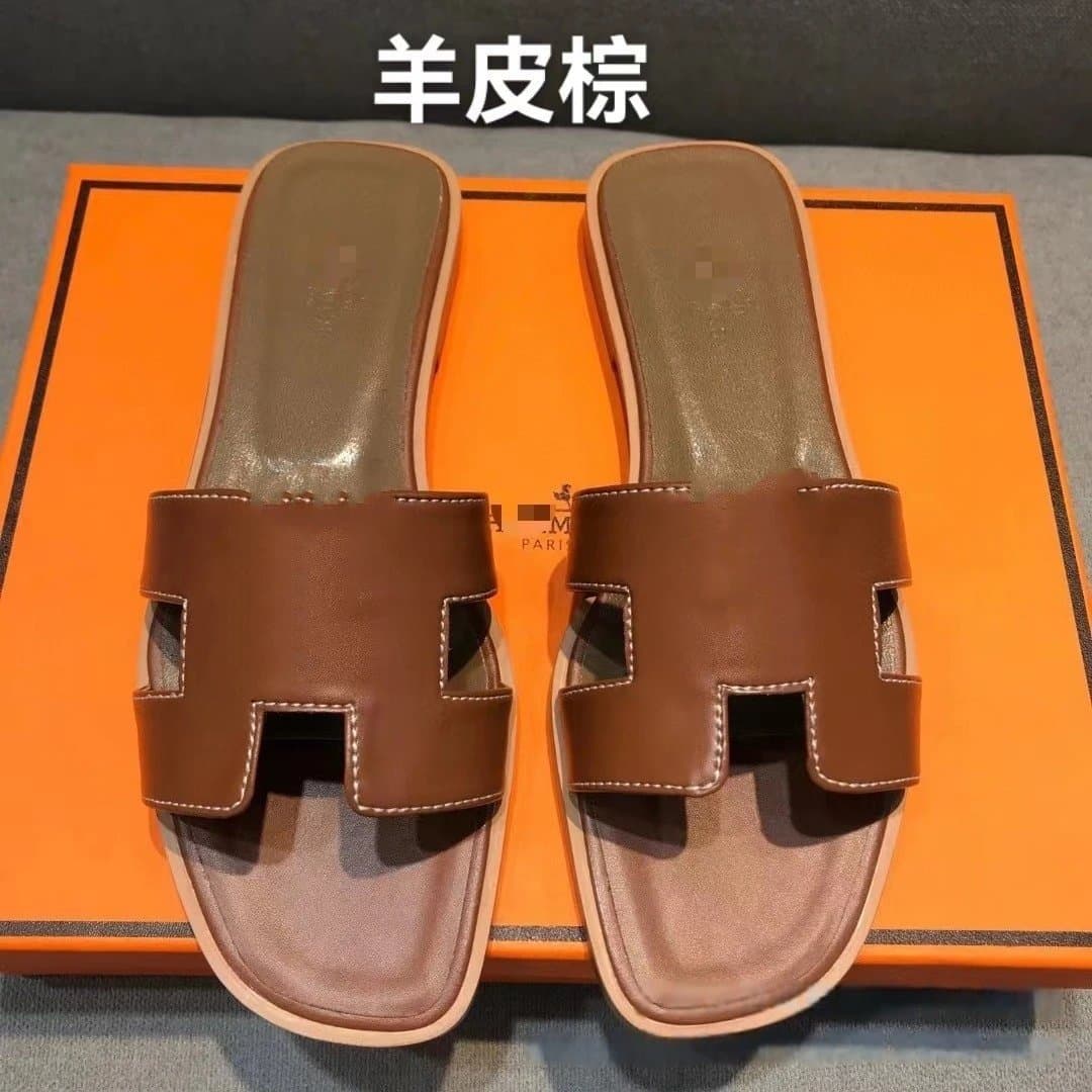 Hermès Oran Sandal H Logo Strap