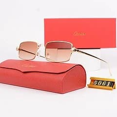 Panthère de Cartier Sunglasses Gold Frame with Gradient Lens