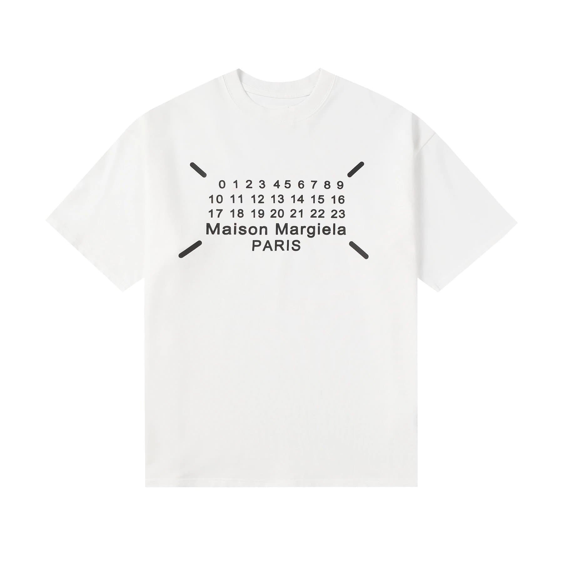 Maison Margiela Paint Splatter Tee Multi-Splatter — 680白色