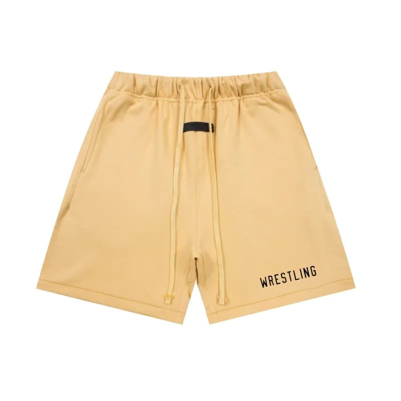 Fear of God Essentials Shorts Split Hem — K235琥珀金