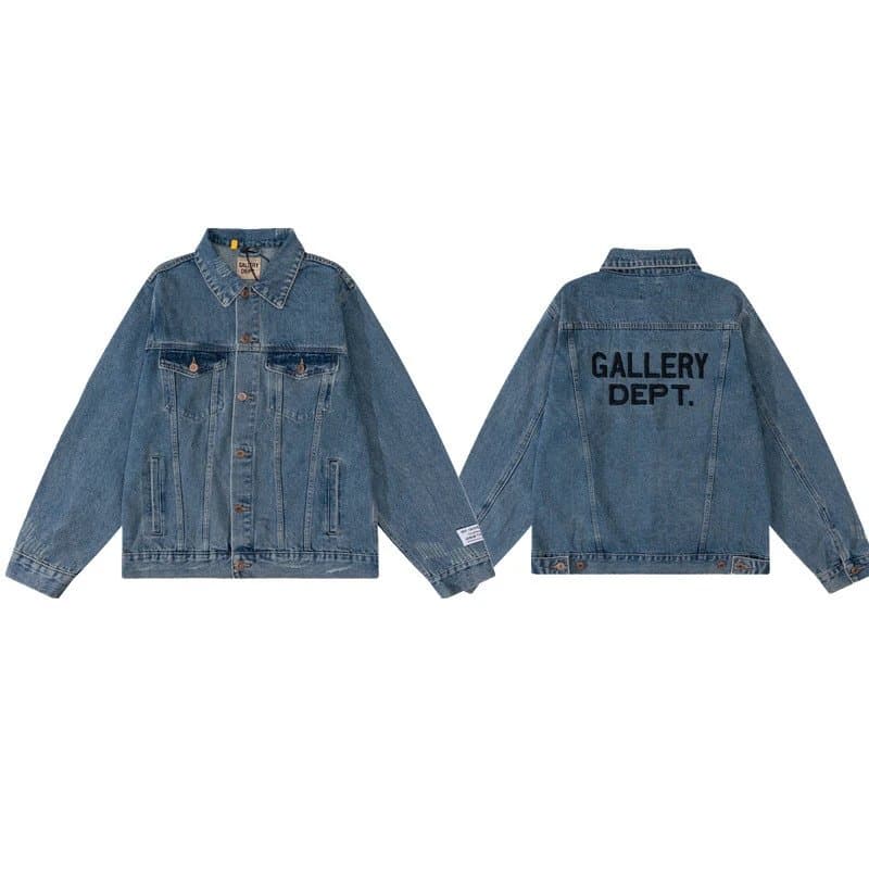 Denim Trucker Jacket Gallery Dept. Back Print