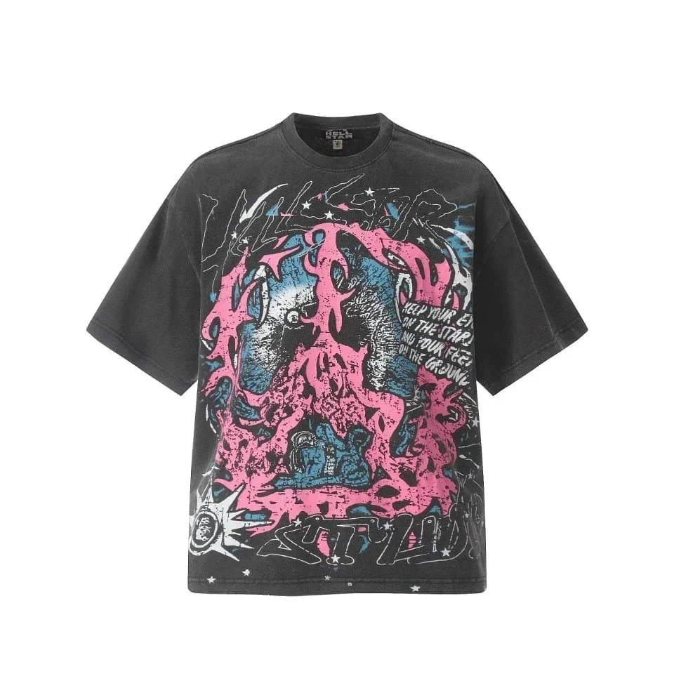 Hellstar Graphic Tee LeBron James Collage Print — 03